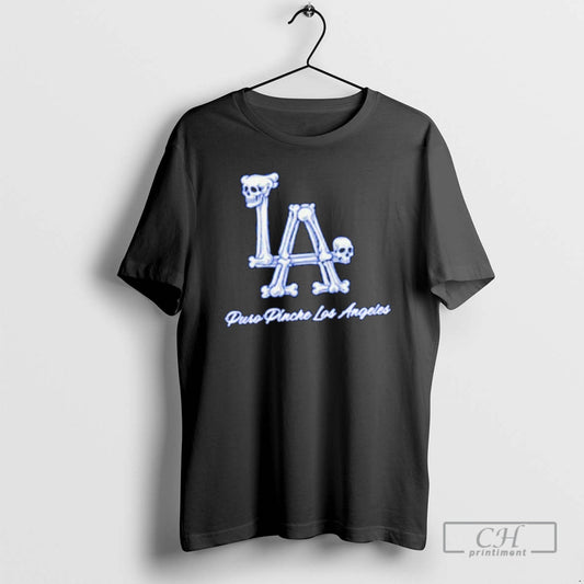 Classic Los Angeles Dodgers Puro Pinche Los Angeles Baseball Shirt Sweater