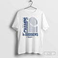 Classic Los Angeles Dodgers White 2025 World Series Champions Wild Pitch Shirt Sweater