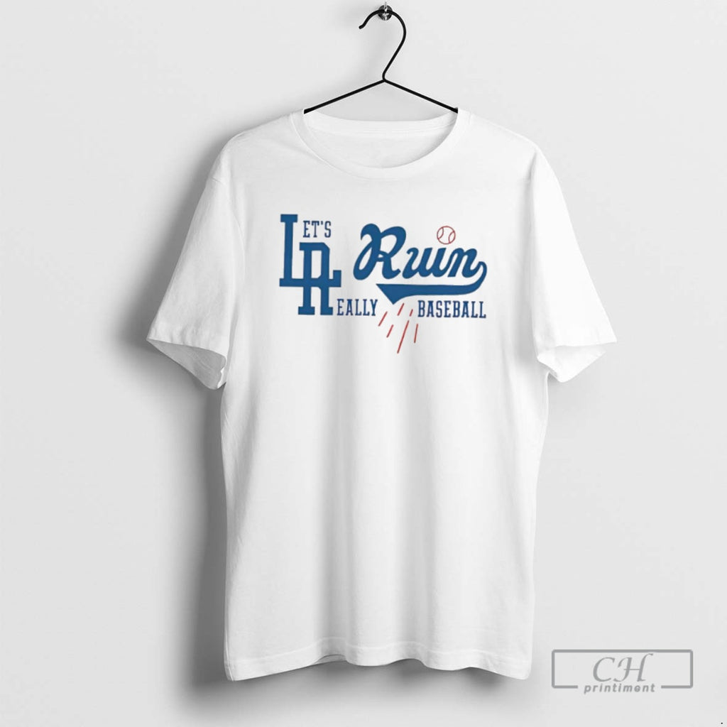 Classic Los Angeles Dodgers Baseball Lets Ruin Rearlly Baseball Shirt Sweater