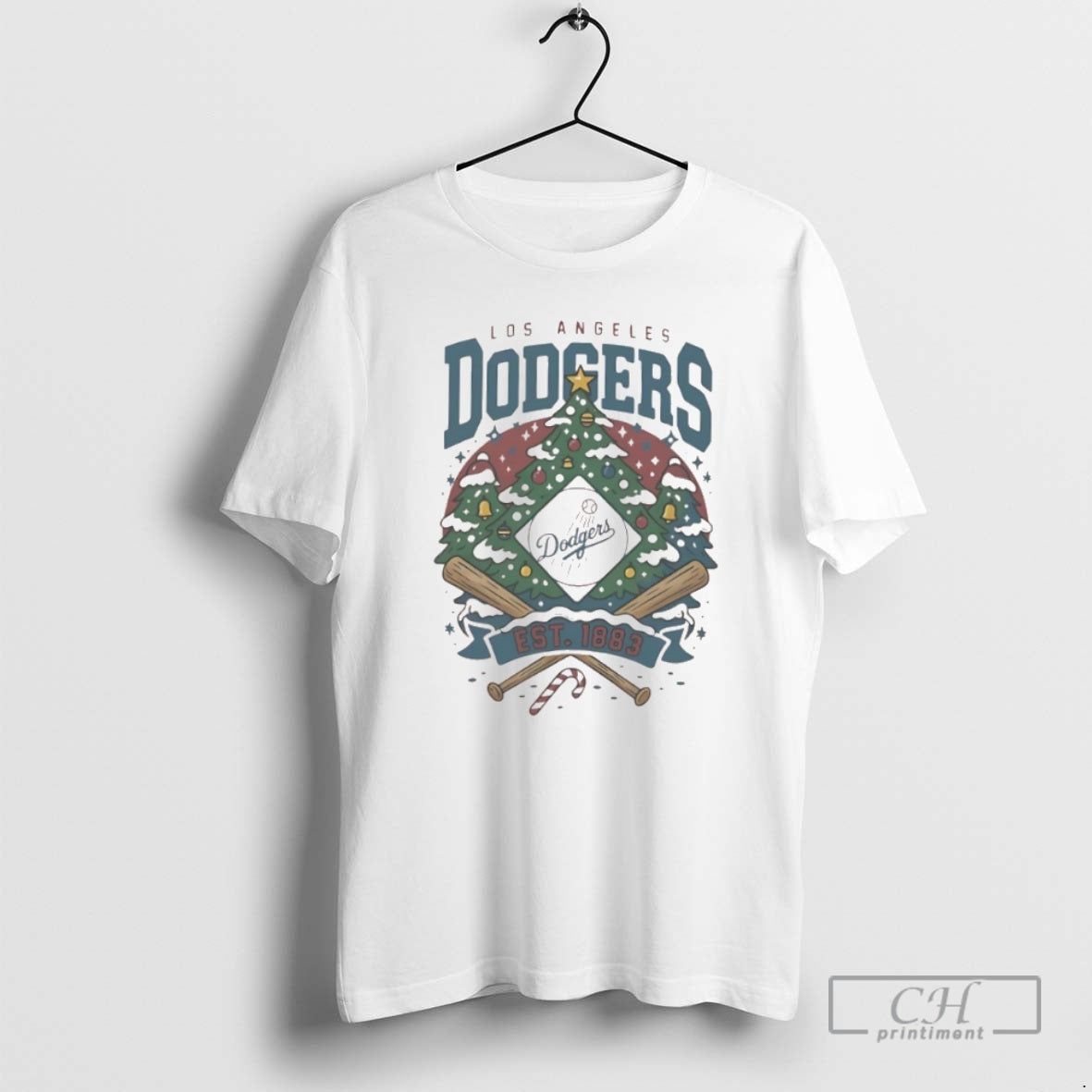 Classic Los Angeles Dodgers Est 1883 Christmas Shirt Sweater