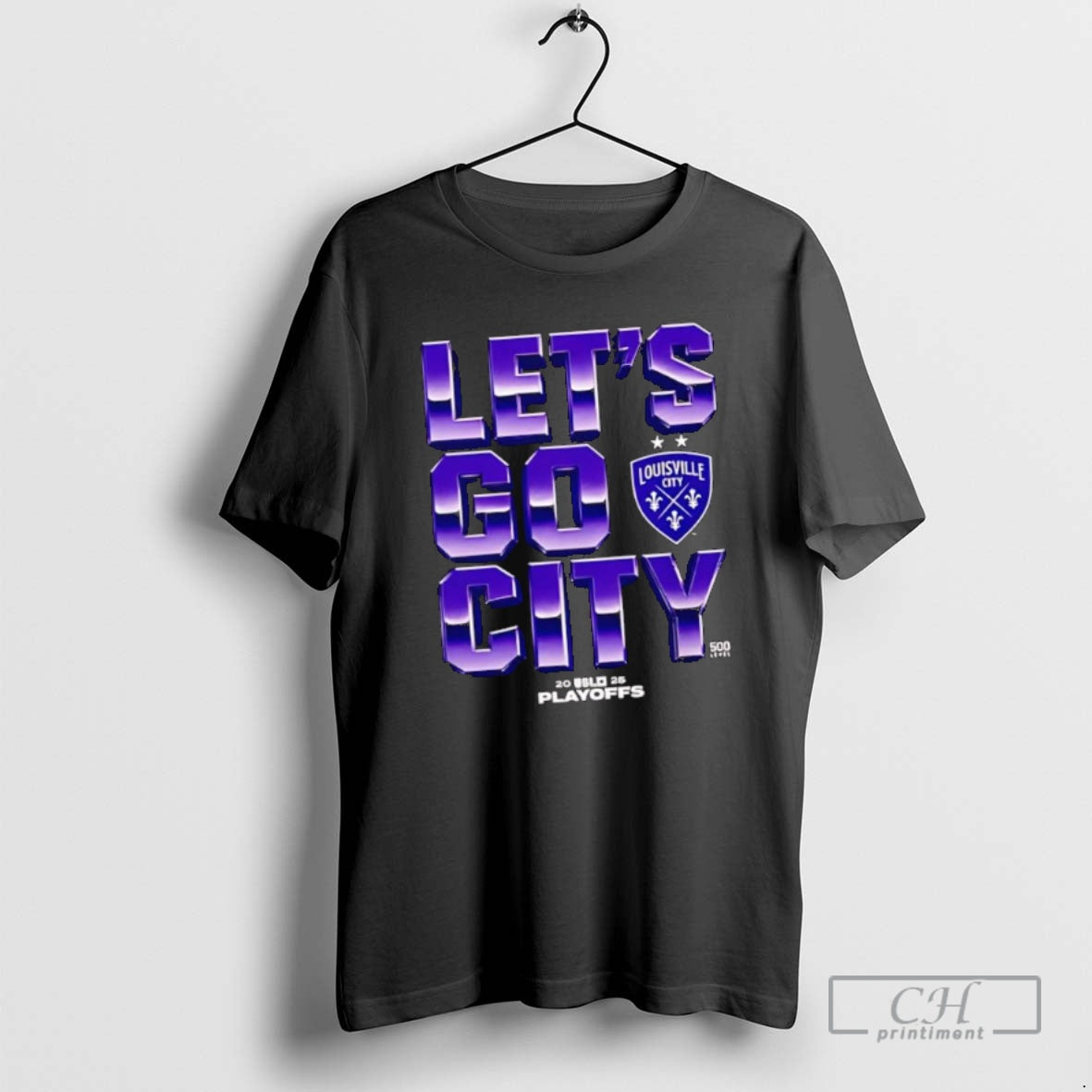Classic Loucity Lets Go City Playoff Logo Shirt Sweater