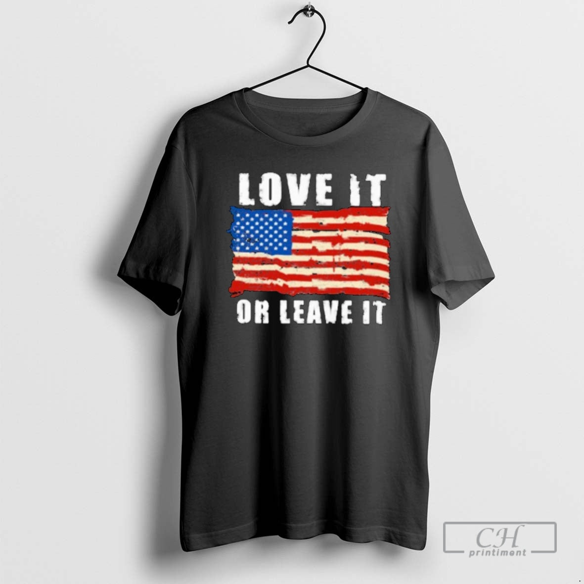 Classic Love It Or Leave It American Flag Shirt Sweater
