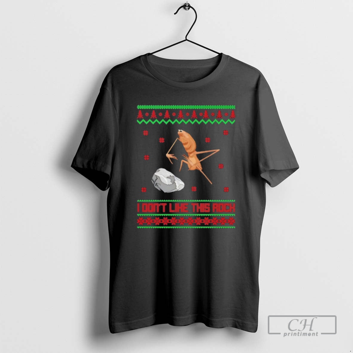 Classic Marcus I Dont Like This Rock Ugly Christmas Shirt Sweater