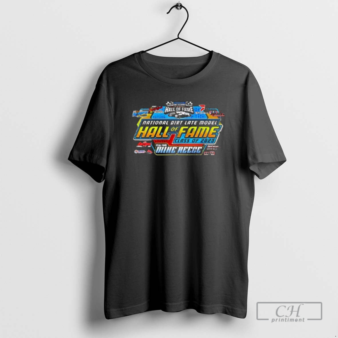 Classic Mike Reece National Dirt Late Model Hall Of Fame Class Of 2025 Graphic Double