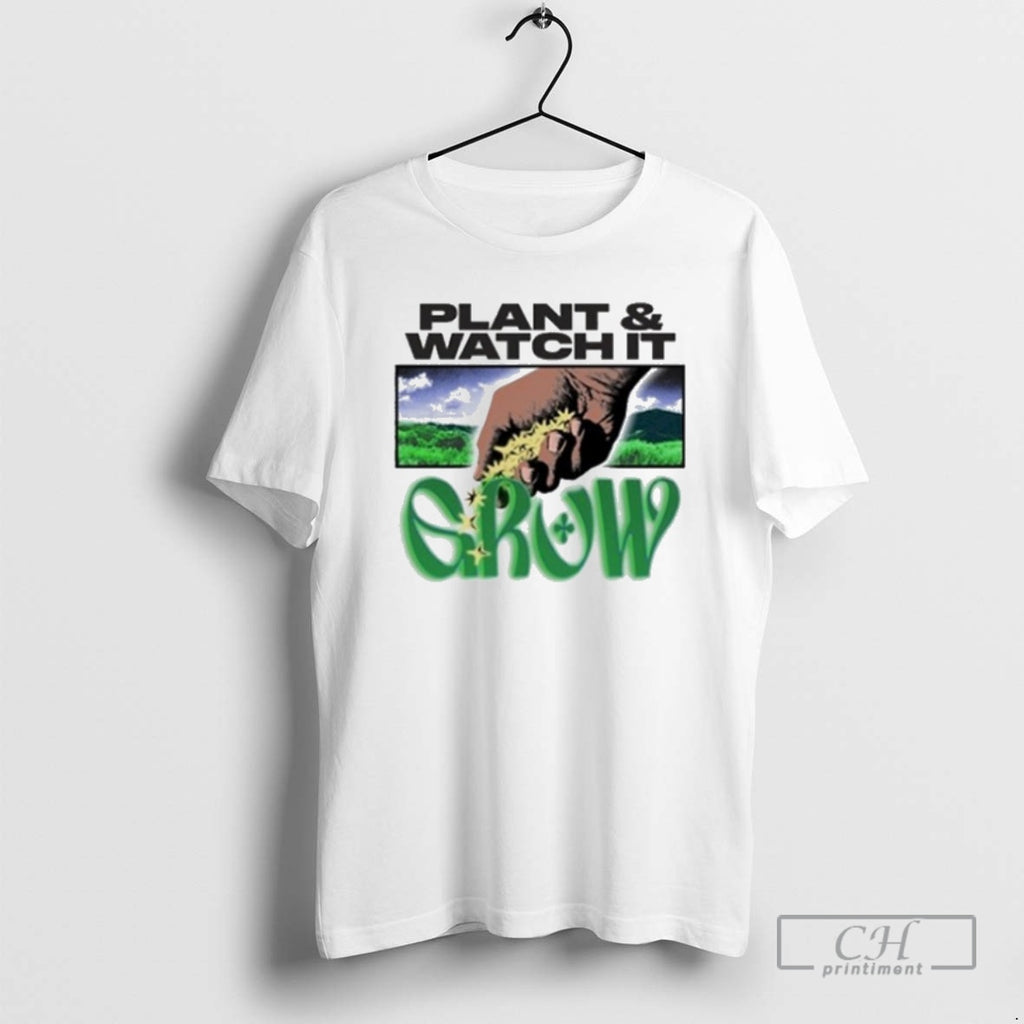 Classic Mike Teezy Plant Watch Grow Hand Shirt Sweater
