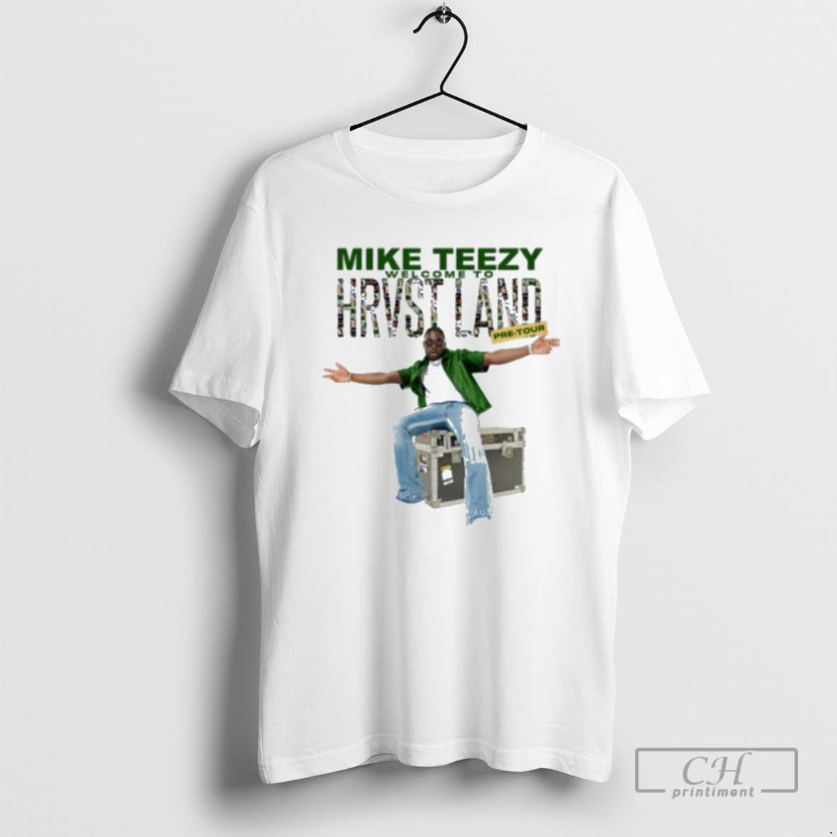 Classic Mike Teezy Welcome To Hrvstland Pre Tour 2025 Shirt Sweater