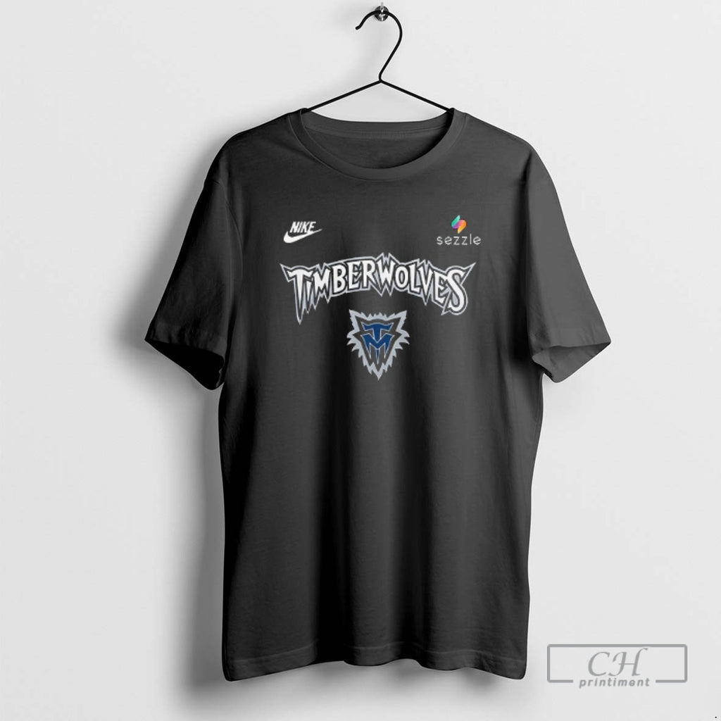 Classic Minnesota Timberwolves Trees Logo Shirt Sweater