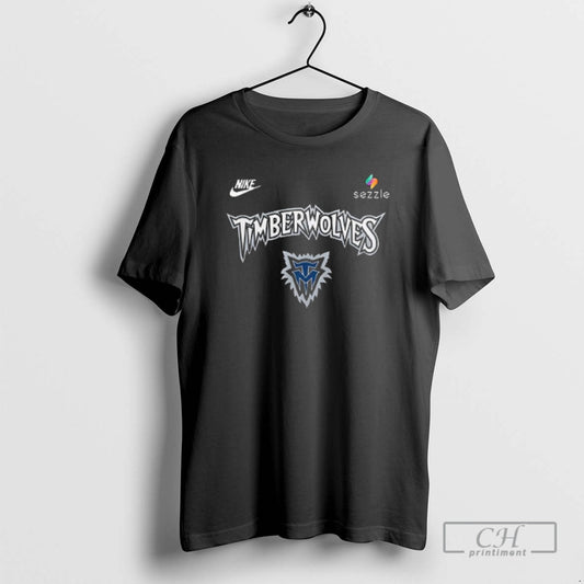 Classic Minnesota Timberwolves Trees Logo Shirt Sweater