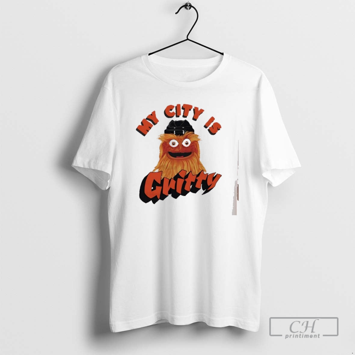 Classic My City Is Gritty Flyers Mascot Halloween Shirt Sweater