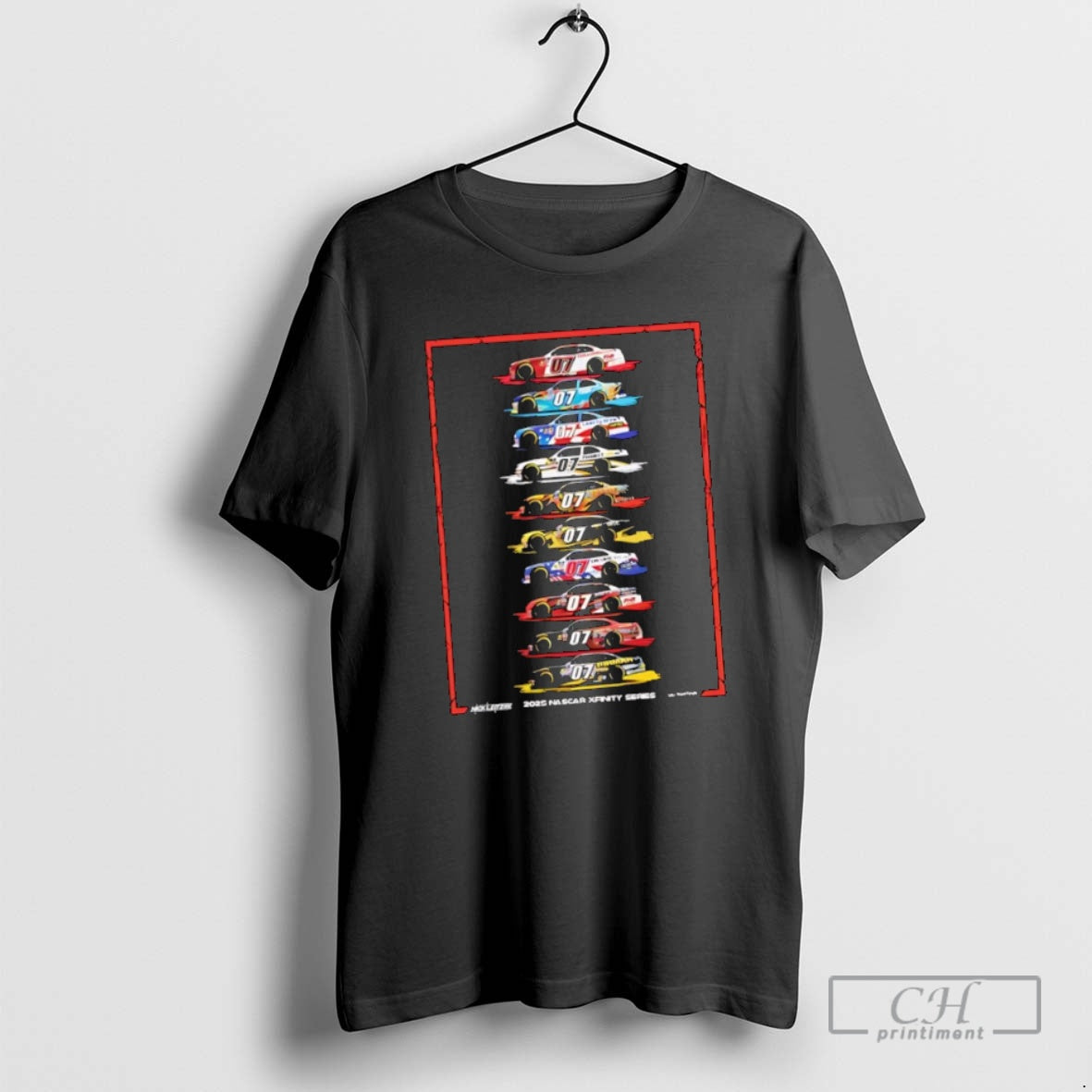 Classic Nascar Xfinity Series 07 Car Driven Nick Leitz Collection Shirt Sweater