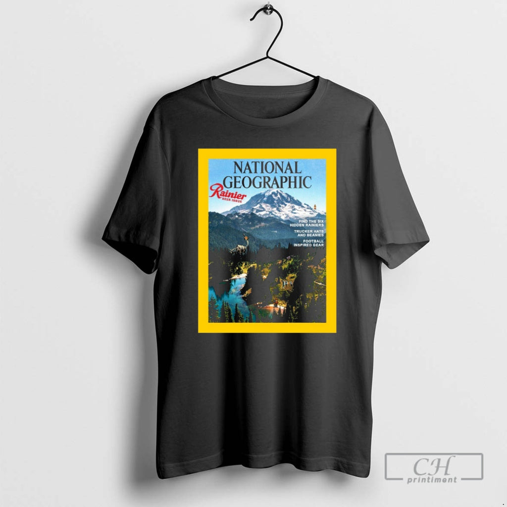 Classic National Geographic Rainier Beer Issue Find The Six Hidden Rainiers Trucker Hats And Beanies