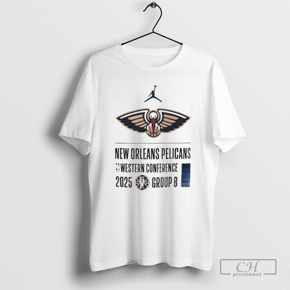 Classic New Orleans Pelicans Western Conference 2025 Group B Logo Shirt Sweater