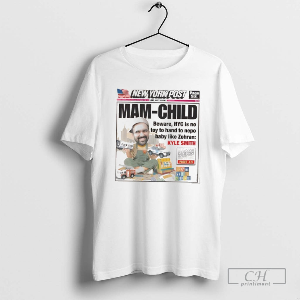 Classic New York Post Cover Mam Child 2025 Shirt Sweater