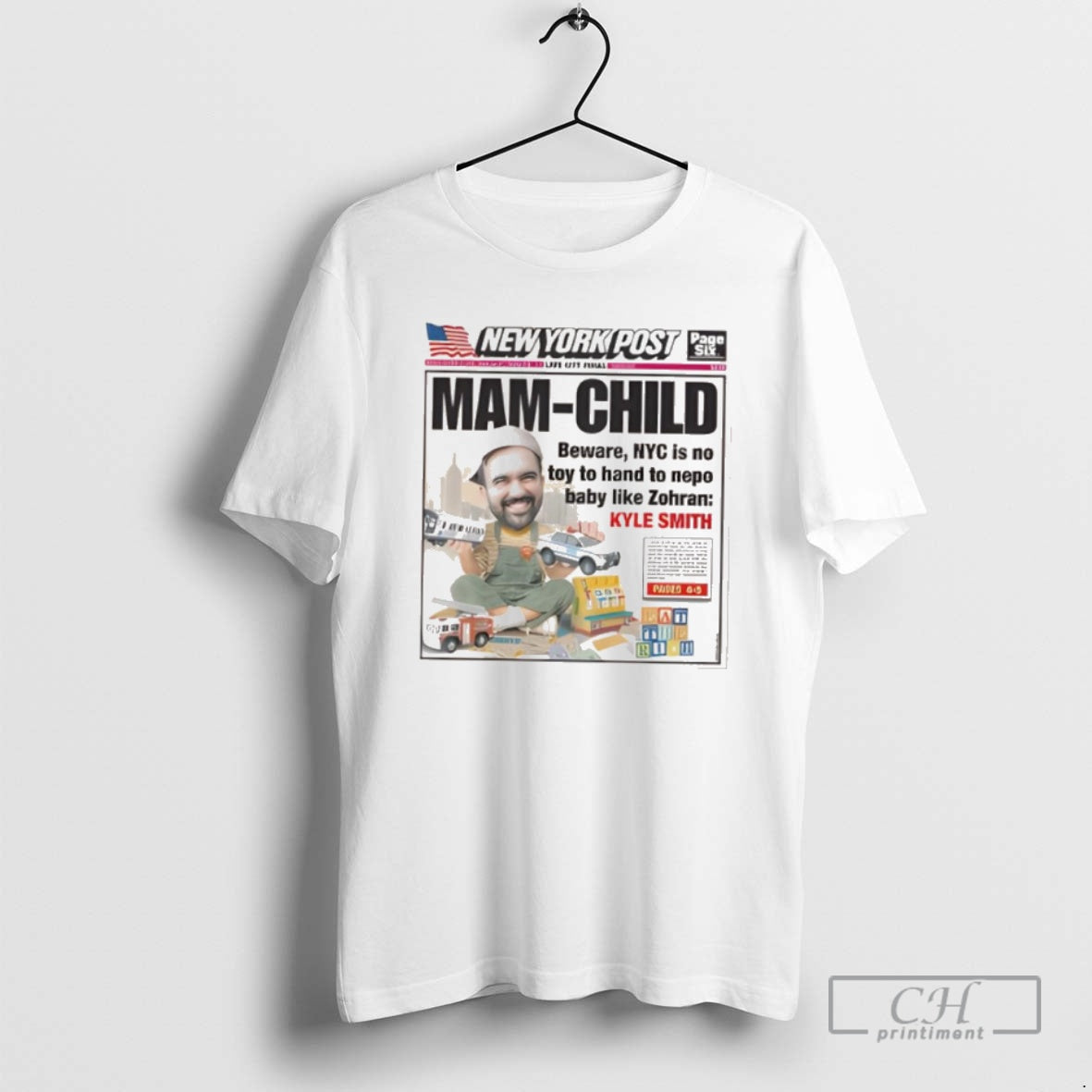 Classic New York Post Cover Mam Child 2025 Shirt Sweater