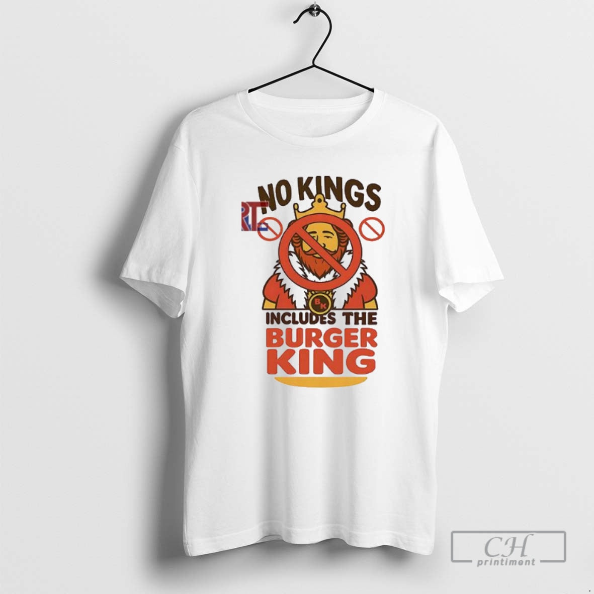 Classic No Kings Includes The Burger King Shirt Sweater