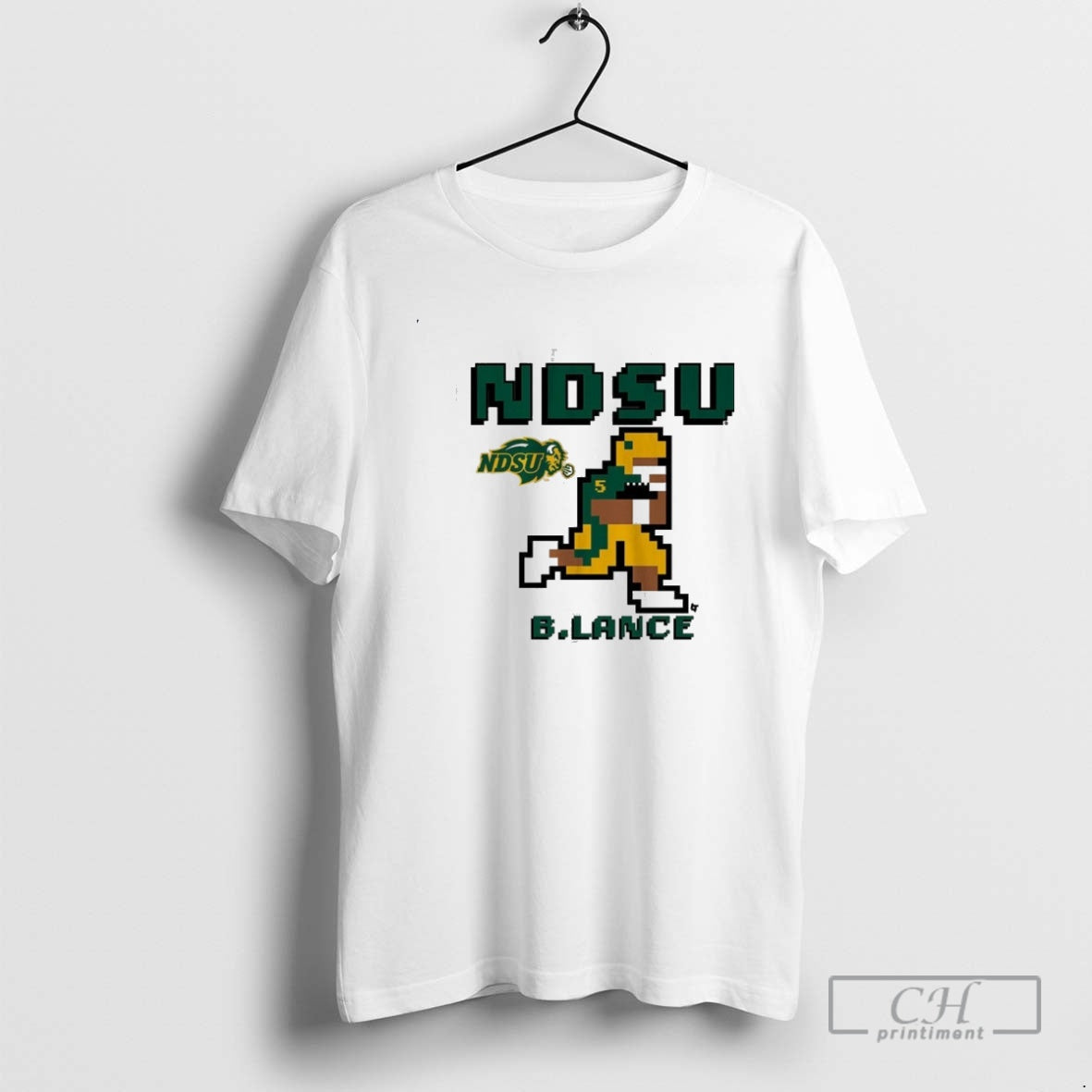 Classic North Dakota State Bison Bryce Lance Retro Baller Shirt Sweater