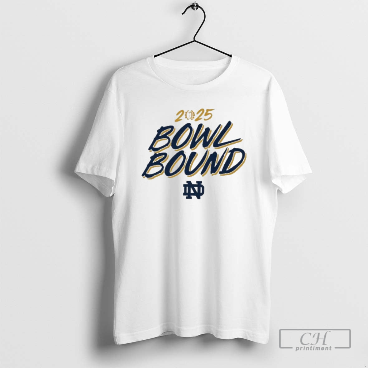 Classic Notre Dame Fighting Irish 2025 Bowl Bound Shirt Sweater