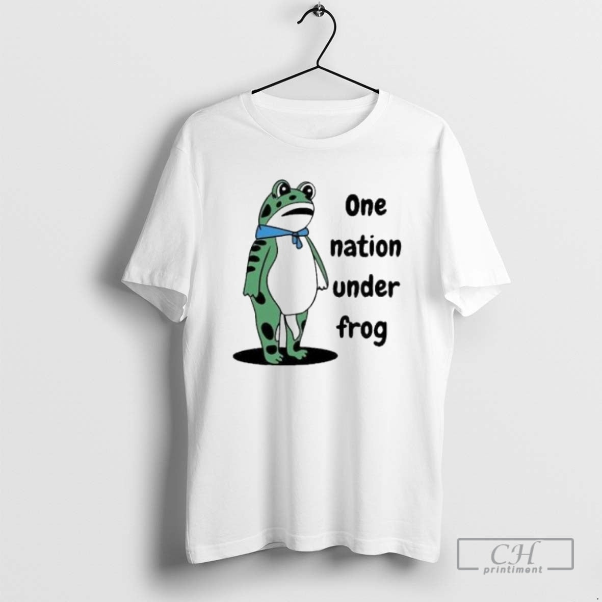 Classic One Nation Under Frog Portland Frog Resist Shirt Sweater