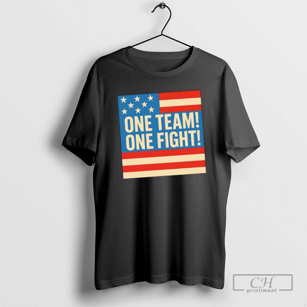 Classic One Team One Fight 1team1fight American Flag Shirt Sweater