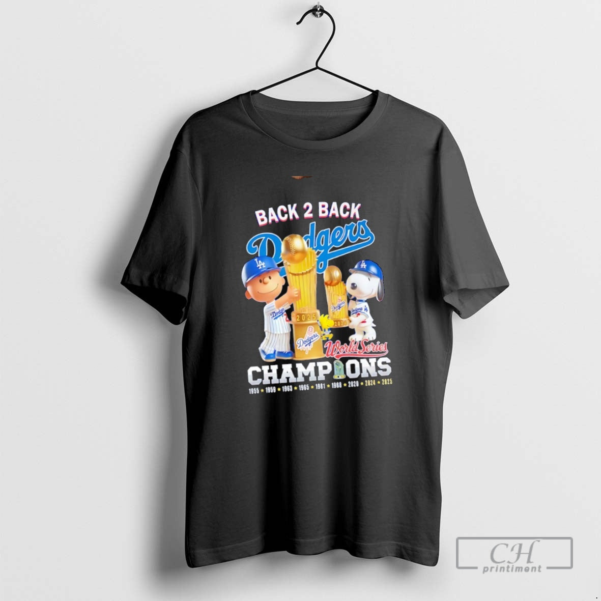 Classic Peanuts Back To Back Los Angeles Dodgers World Series 2025 Shirt Sweater
