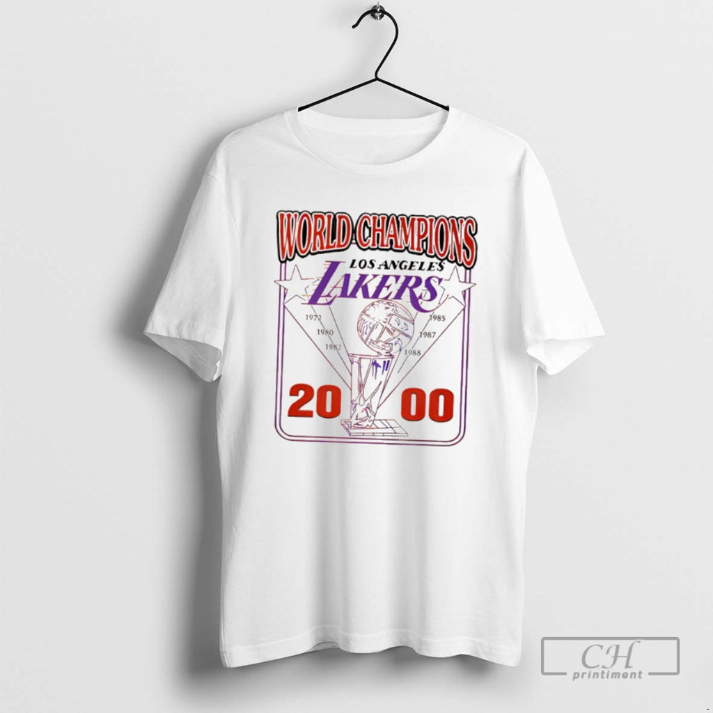 Classic Pedro Pascal World Champions Lakers 2000 Shirt Sweater