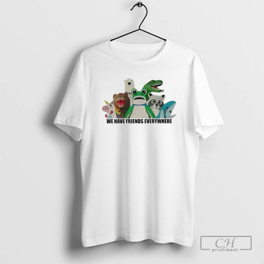 Classic Portland Frog We Have Friends Everywhere Shirt Sweater