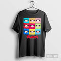 Classic Pucca Facial Grid Ornaments Shirt Sweater