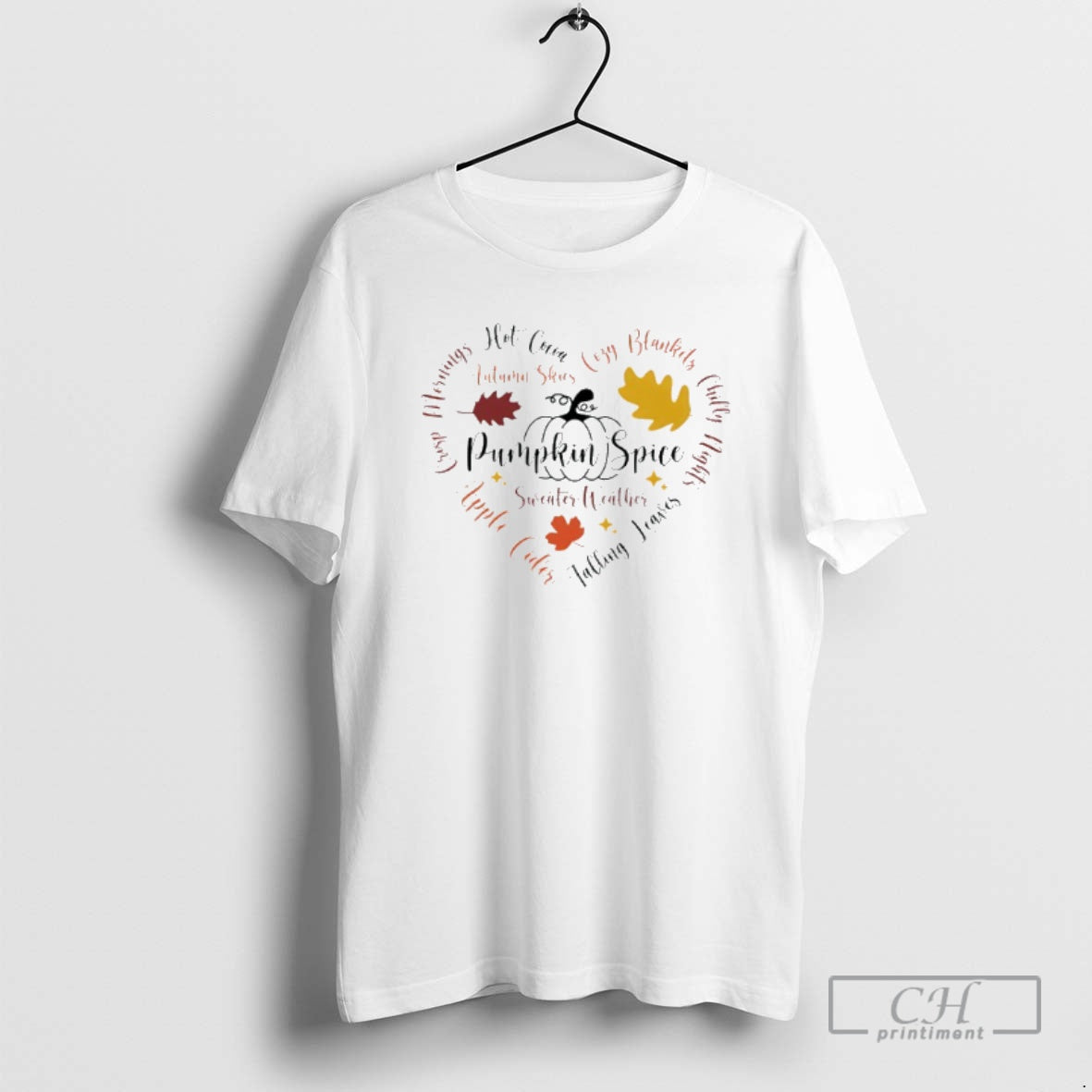 Classic Pumpkin Spice Weather Hot Cocoa Crisp Mornings Shirt Sweater