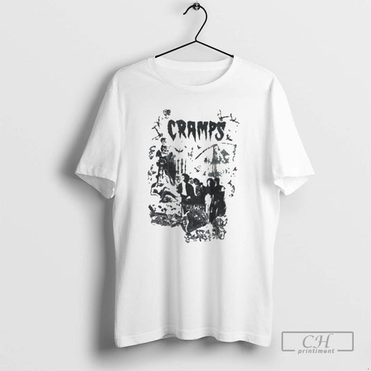 Classic Punk Rock Psychobilly Tour Cramps Shirt Sweater