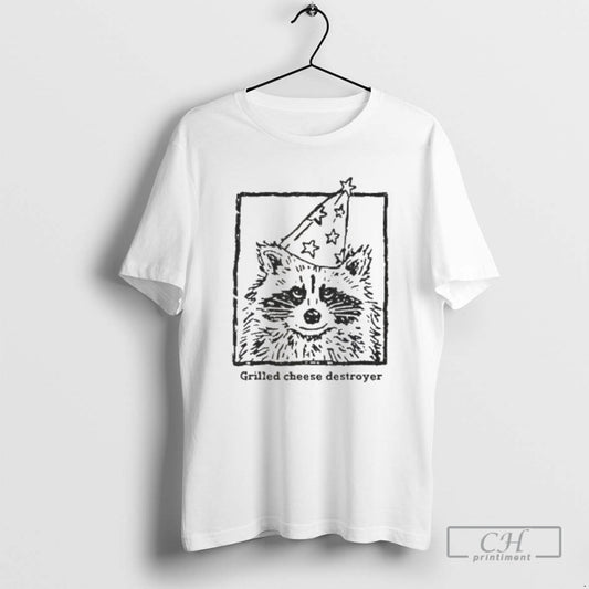 Classic Raccoon Grilled Cheese Destroyer Shirt Sweater