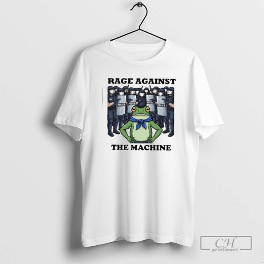 Classic Rage Against The Machine Frog Activist Protest Graphic 2025 Shirt Sweater