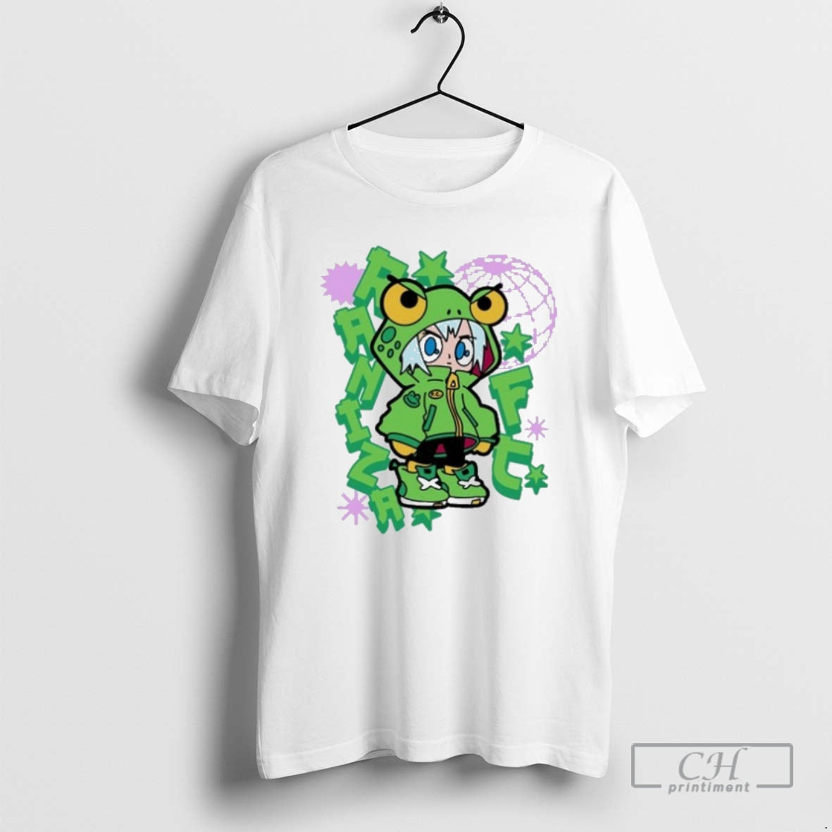 Classic Raniza Fc Frog Kid Globe Shirt Sweater