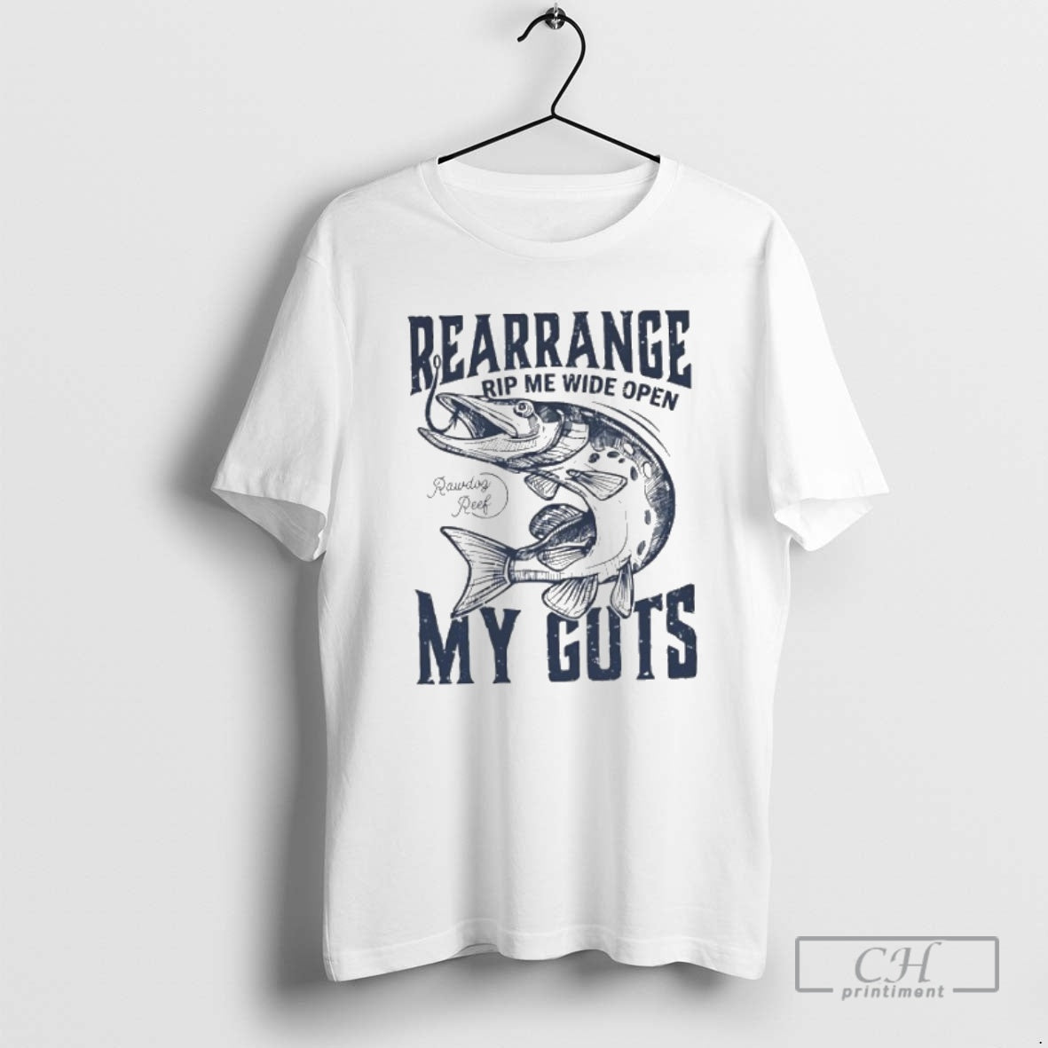 Classic Rawdog Reef Rearrange Rip Me Wide Open My Gots Shirt Sweater