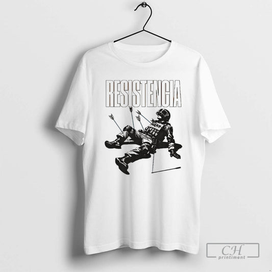 Classic Resistencia Fallen Riot Police With Arrows Protest Art Shirt Sweater
