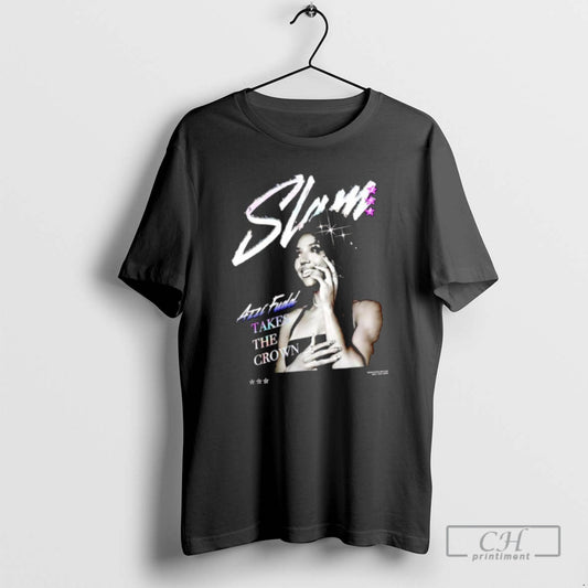 Classic Slam Azzi Fudd Takes The Crown Graphic Shirt Sweater