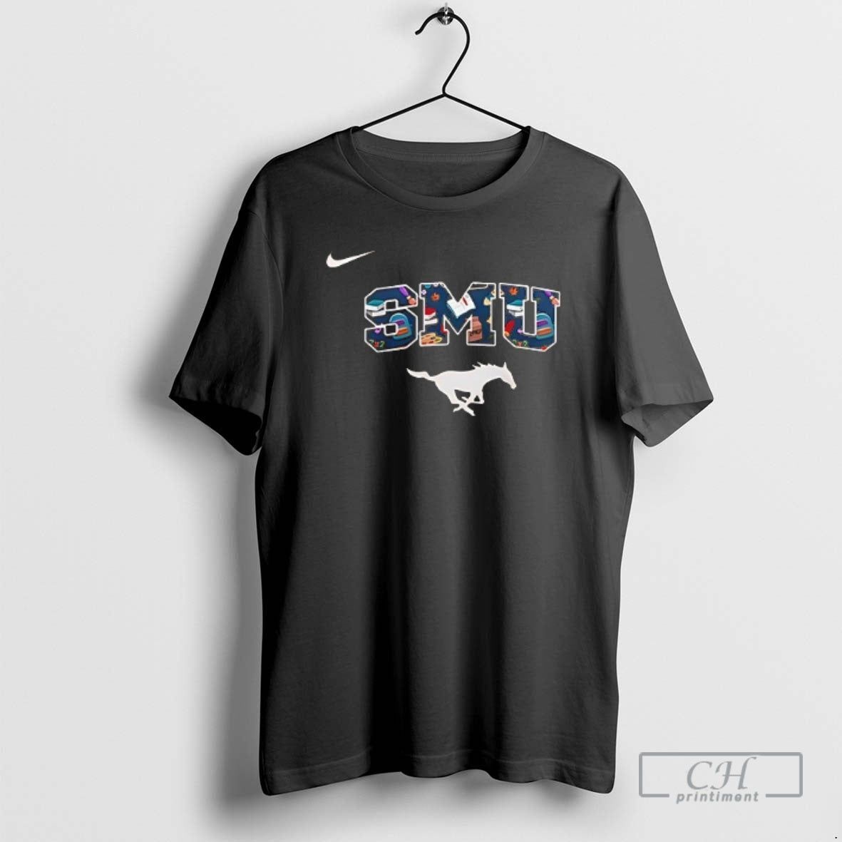 Classic Smu Mustangs Teachers Teach Love Inspire Appreciation Double Sided Graphic Shirt Sweater