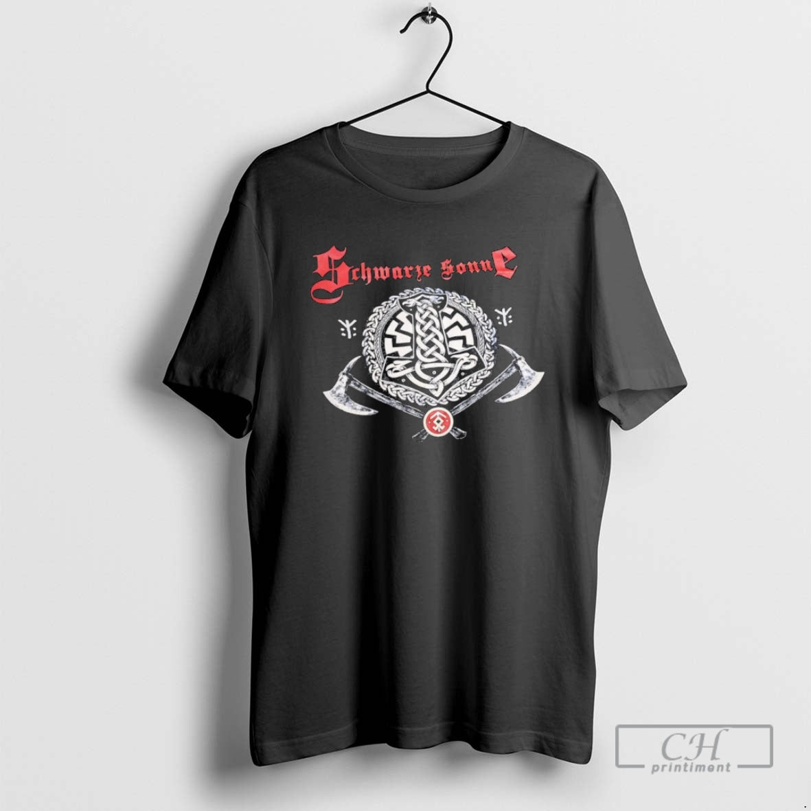 Classic Schwarze Sonne Norse Mythology And Germanic Paganism Logo Shirt Sweater