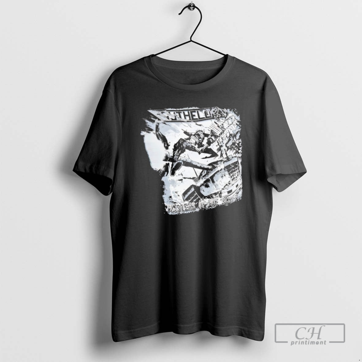 Classic Scythelord Masters Of The Scythe Graphic Shirt Sweater