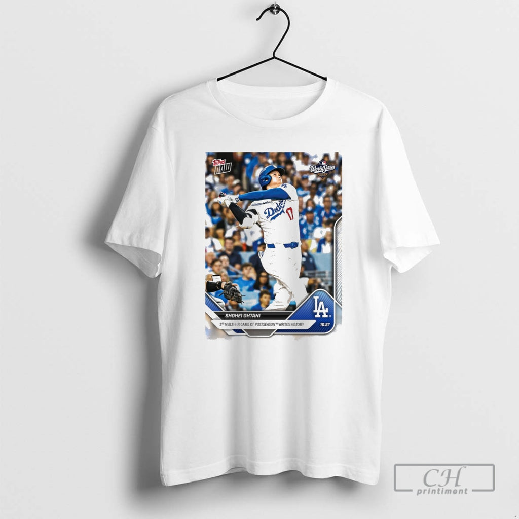 Classic Shohei Ohtani 2025 Mlb Topps Los Angeles Dodgers 3rd Multi Hr Game Of Postseason
