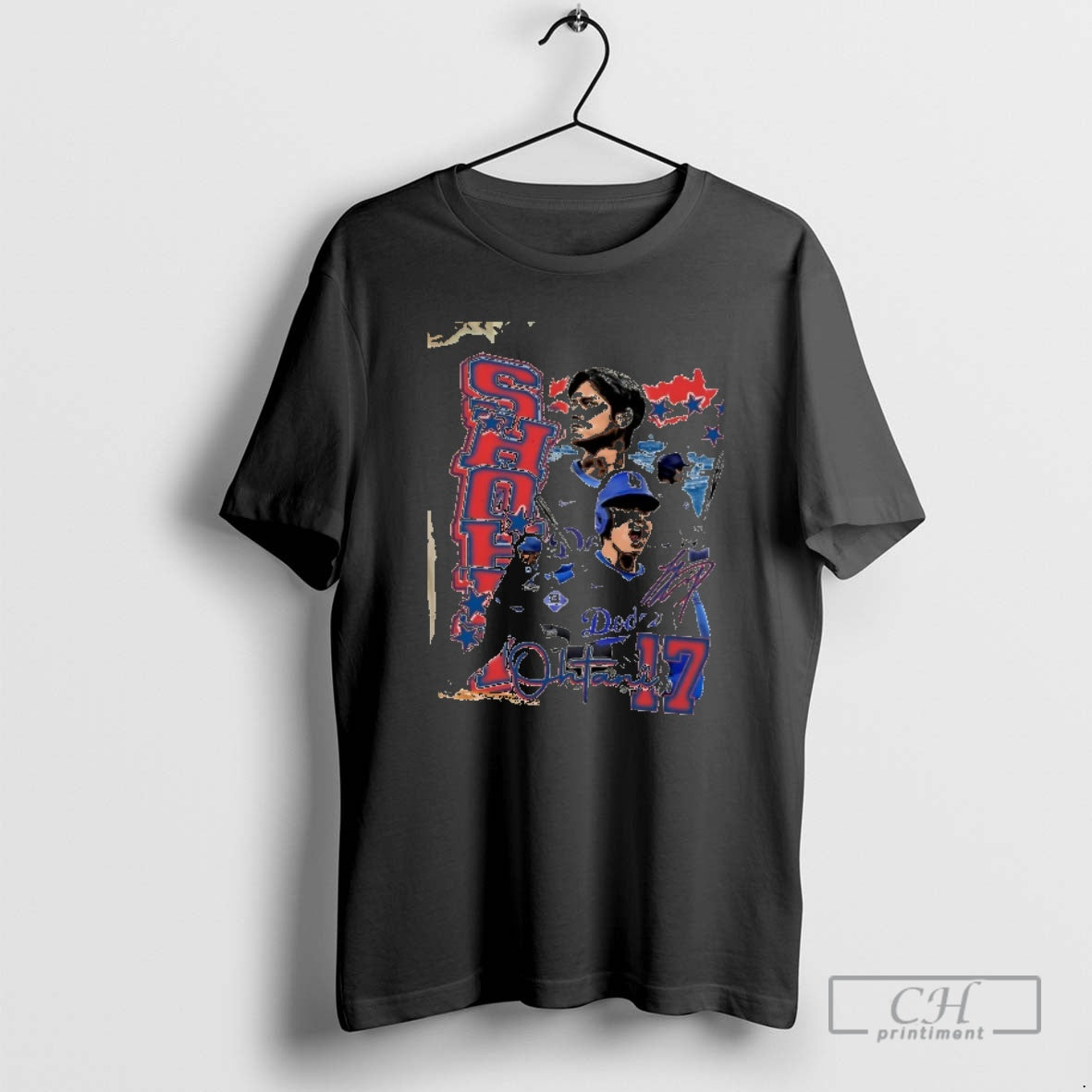 Classic Shohei Ohtani Los Angeles Dodgers Graphic Signature Shirt Sweater