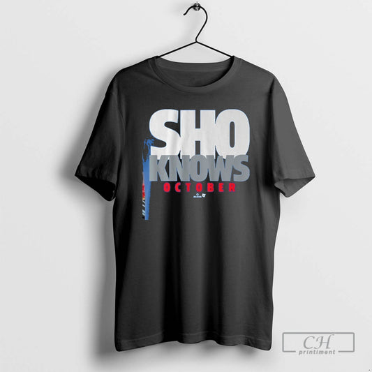 Classic Shohei Ohtani Sho Knows October Shirt Sweater