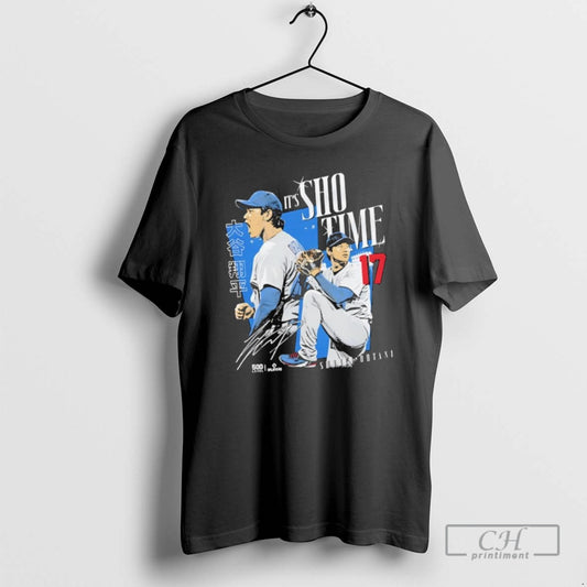 Classic Shohei Ohtani Sho Time Dodgers Signature Shirt Sweater