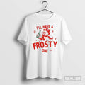 Classic Snowman Ill Have A Frosty One Christmas Christmas Shirt Sweater