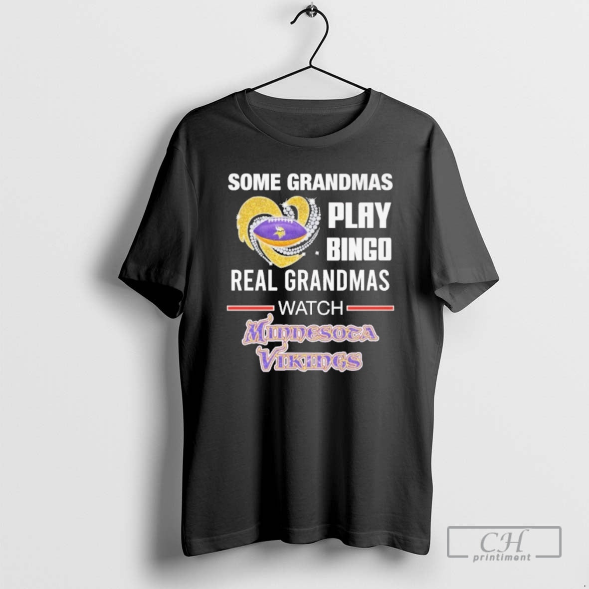 Classic Some Grandmas Play Bingo Real Grandmas Watch Minnesota Vikings Shirt Sweater