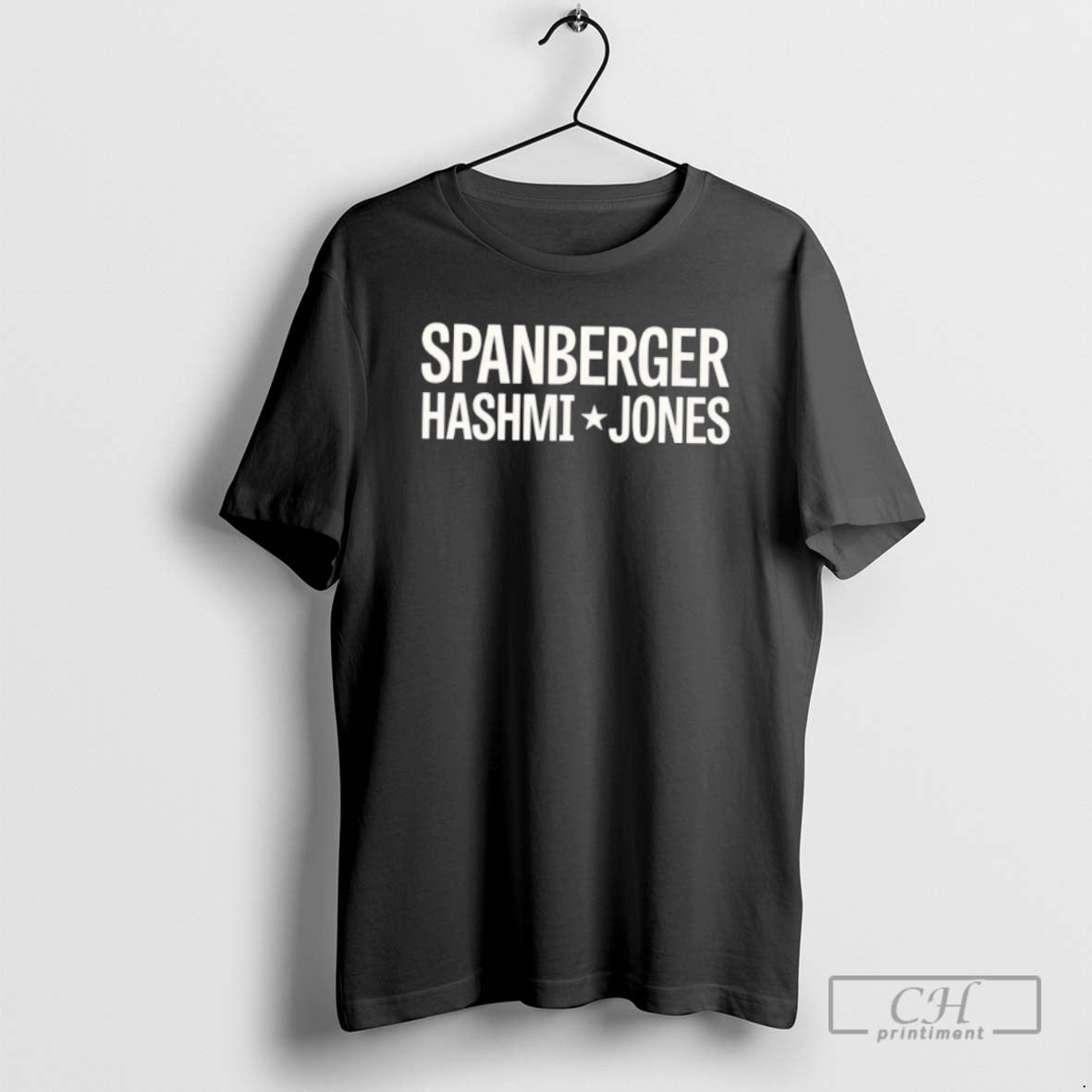 Classic Spanberger Hashmi Jones Logo Shirt Sweater
