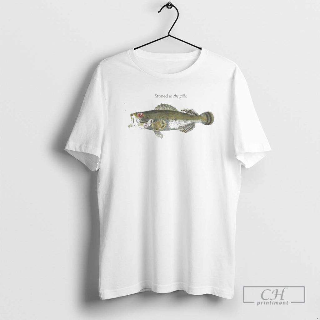 Classic Stoned To The Gills Fish Shirt Sweater
