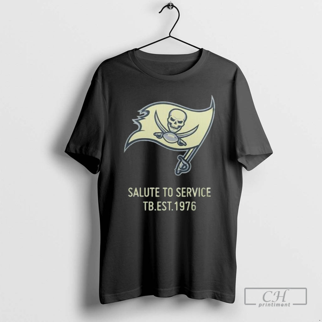 Classic Tampa Bay Buccaneers 2025 Salute To Service Since 1976 Shirt Sweater