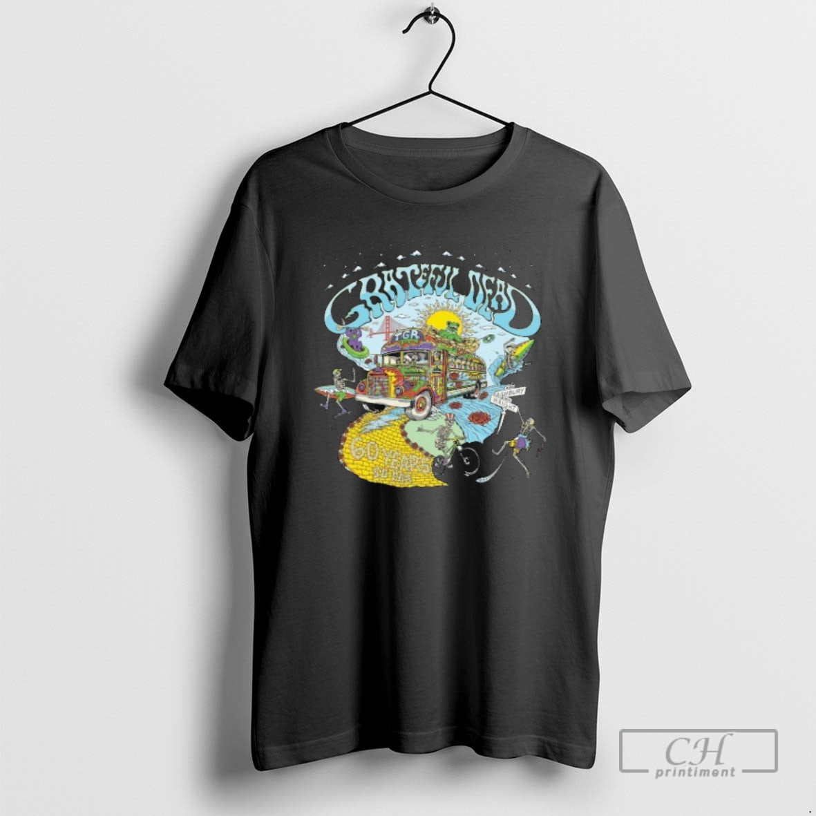 Classic Teton Gravity Research Grateful Dead 60th X Peter Forsythe Shirt Sweater