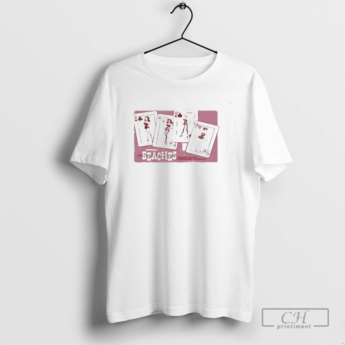 Classic The Beaches Oct 19 2025 San Francisco Tour Cards Shirt Sweater