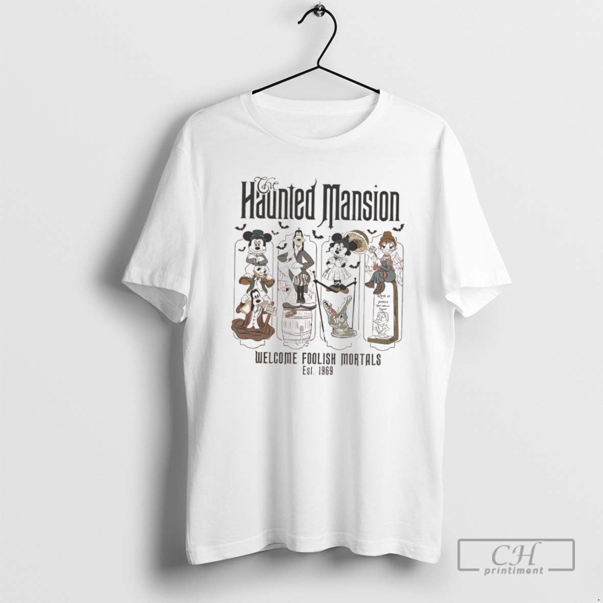 Classic The Haunted Mansion Welcome Foolish Mortals Est 1969 Shirt Sweater